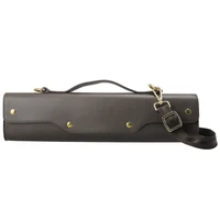 hk lade leather and non woven 1617 hole flute box universal fabric portable flute bag for flute case storage