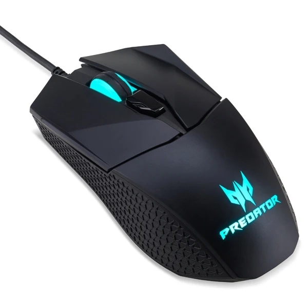 Игровая мышь чёрная Acer Predator Cestus 300 (4 кнопки Omron Dual Switches 5000 dpi USB RGB подсветка NP.MCE11.007) |