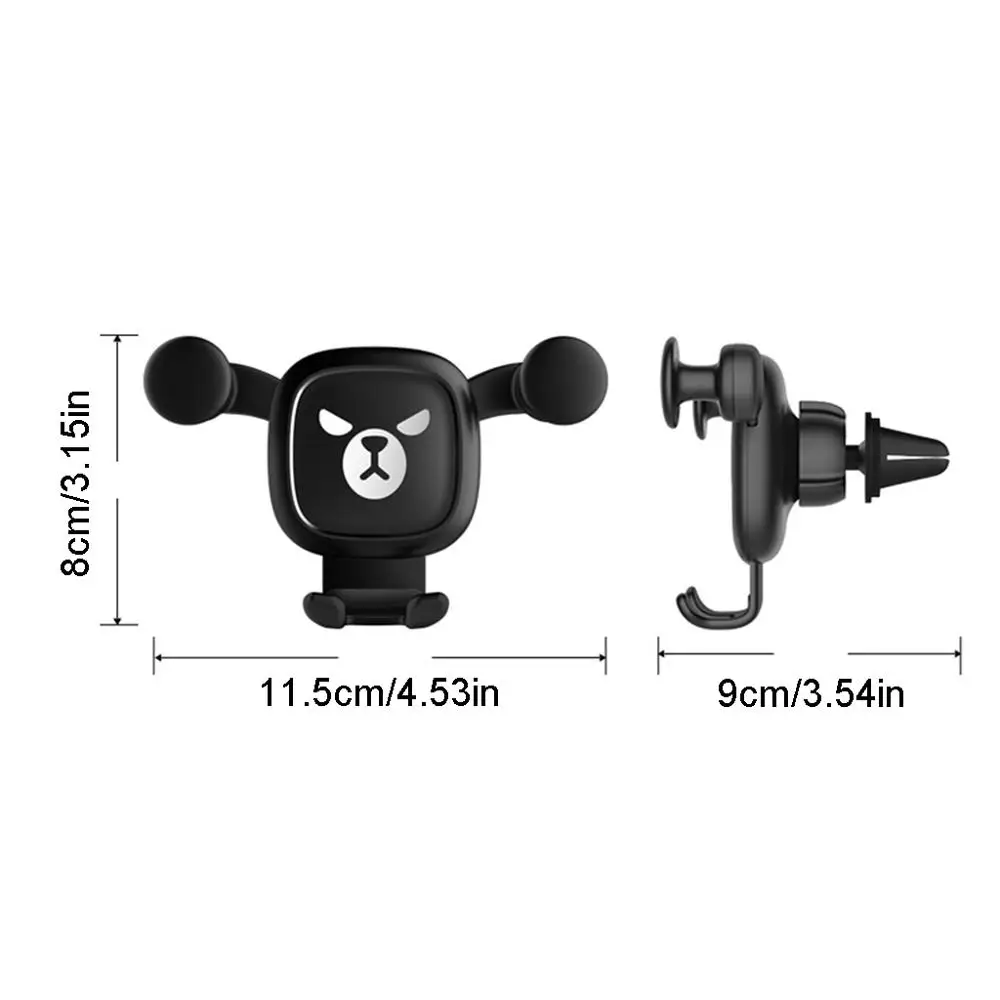 

360 Rotation Air Vent Cellphone Mount Car Mobilephone Cradle Bracket for PhoneMobile Phone Holders & Stands