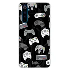 FunnyTechRealme 6 Pro l чехол-контроллер Ретро геймерские консоли черный фон