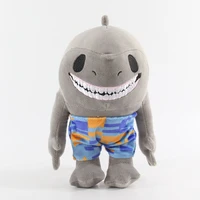 22cm creative cartoon animal shark plush toy doll soft stuffed king shark kawaii soft padded pillow home decoration holiday gift