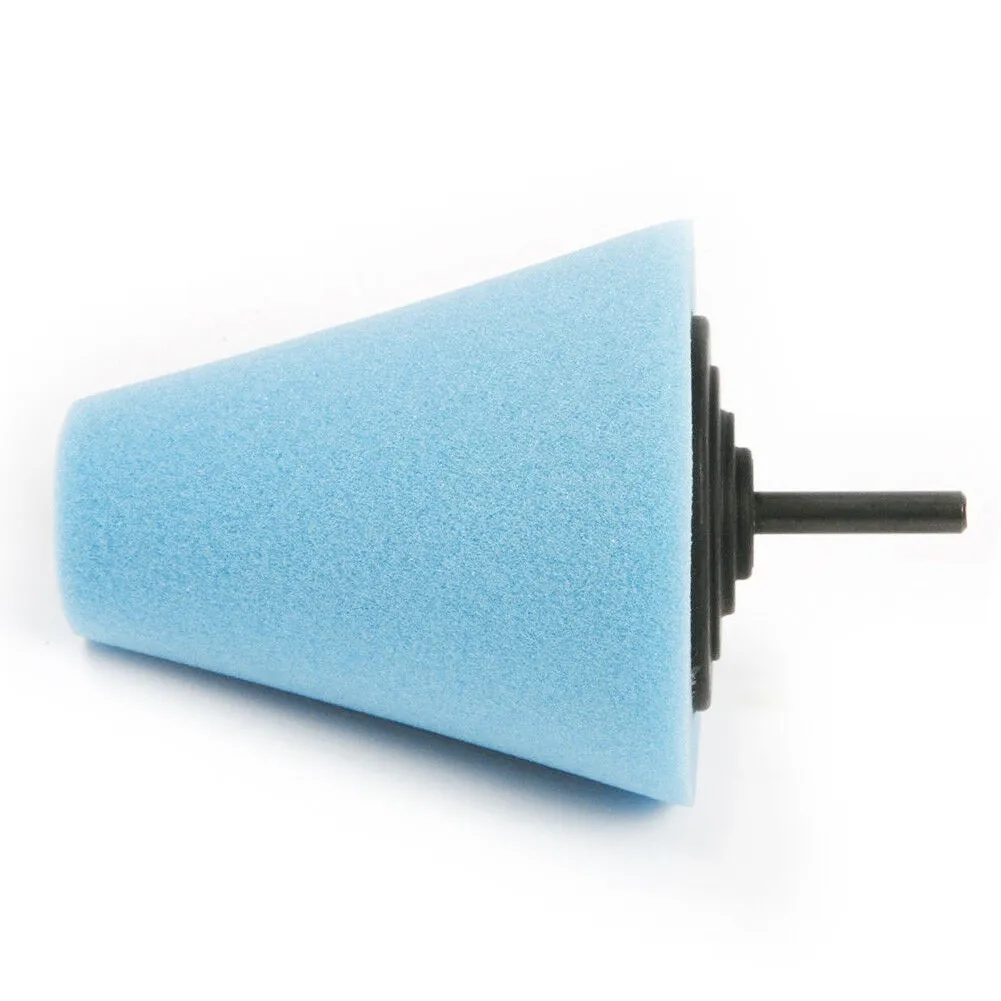 

Accessories Foam Polishing Cone Shaped Pads Blue Cone For Car Polishing Shaped Durable