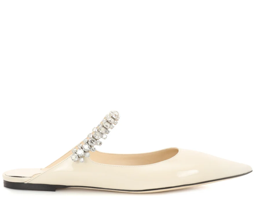 Туфли женские на высоком каблуке заостренный носок простые и удобные со стразами