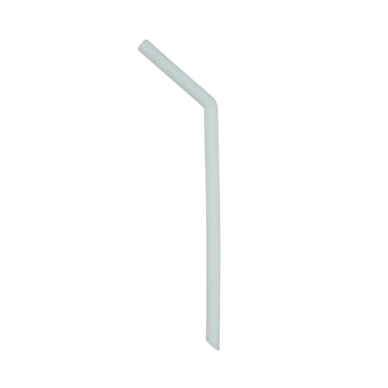 Green Bent pipe Силиконовые соломинки для питья, Экологичные многоразовые трубочки, складная прямая соломинка с чистящей щеткой, вечерние принадлежности, новинка - Цвет: Green Bent pipe