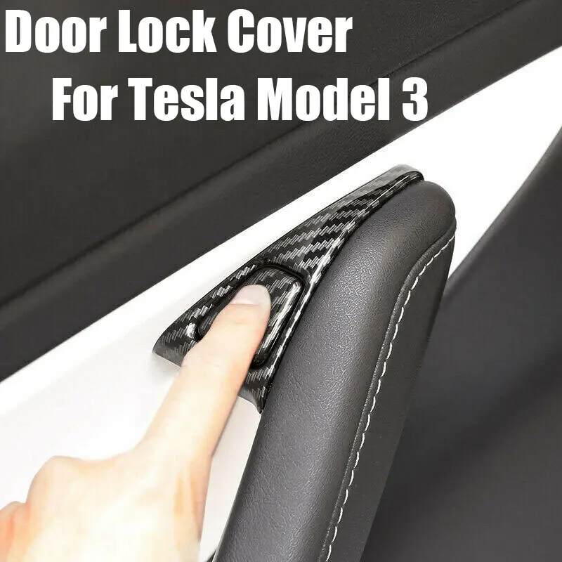 Для Tesla Model 3 2018-2019 отделка из углеродного волокна | Автомобили и мотоциклы