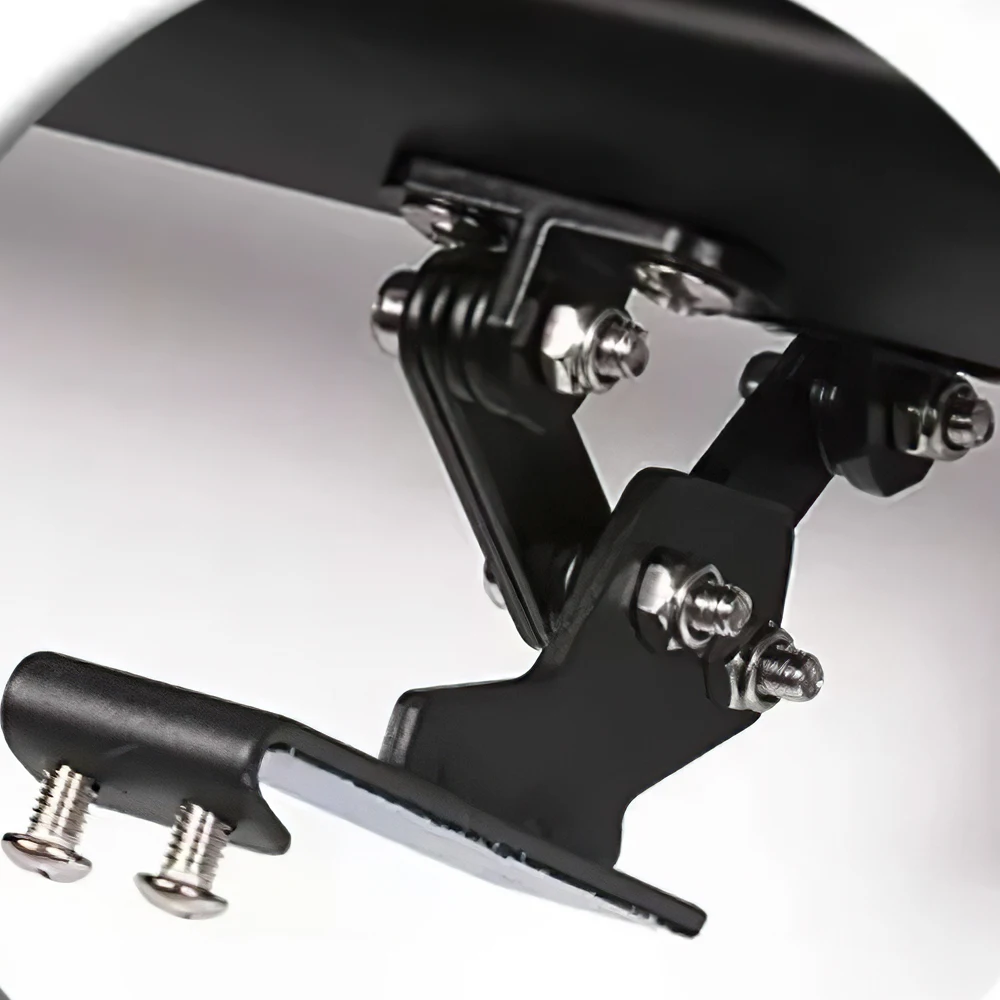

Spoiler Gt Wing Aluminum Lightweight Rear Spoiler Clamp Type Rear Wing Universal Hatchback Rear Bracket 2Pcs