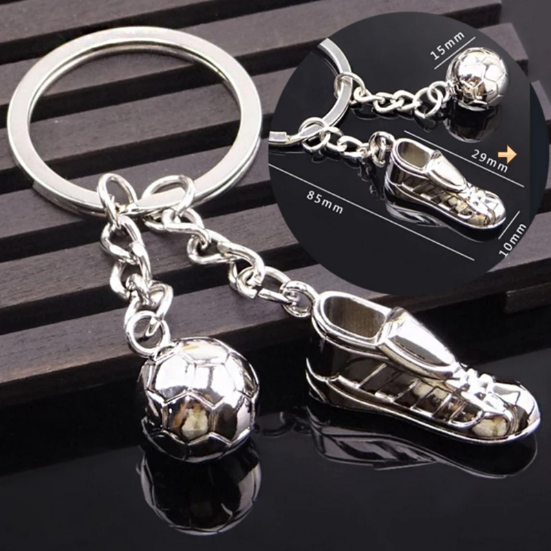 

Креативные 3D брелки с кулоном в виде металлического кольца для футбольной игры 2018 K5DA