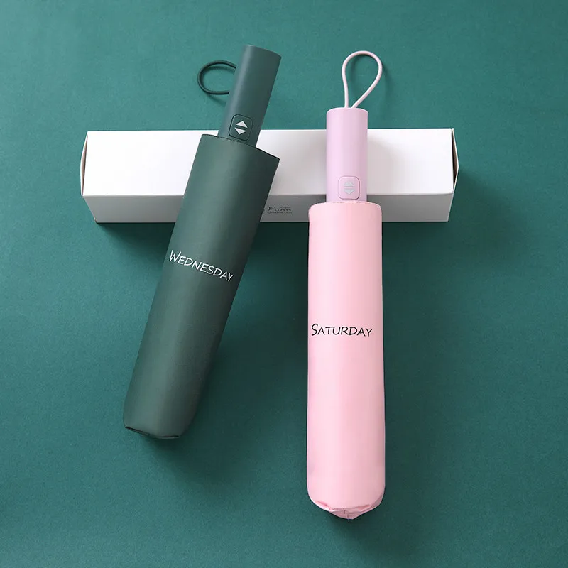 Автоматический складной зонт с защитой от ветра простой прозрачный Солнечный