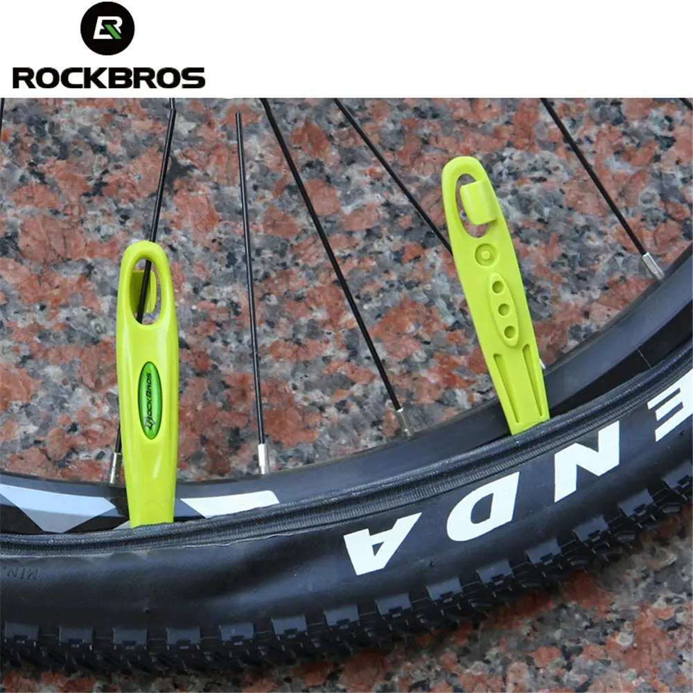ROCKBROS Ultralight Cycling Bike Tire Lever MTB Road Bicycle Spoon Wheel Repair Tool Kit Set Accessories | Спорт и развлечения