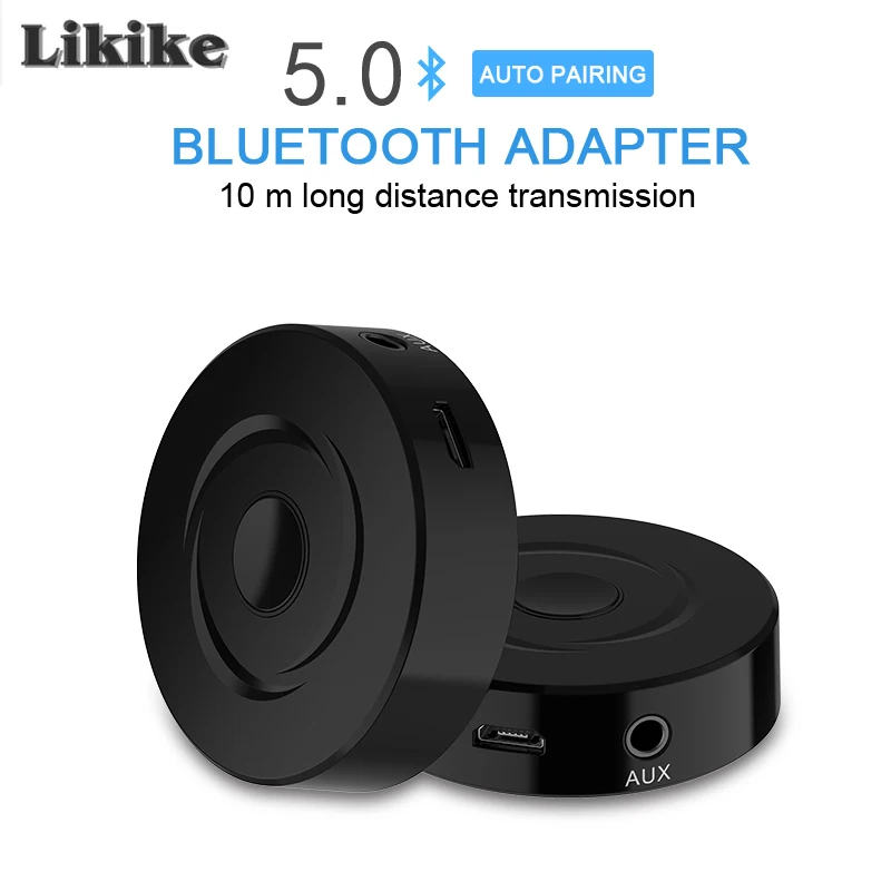 Bluetooth 5 0 Разъем RCA стерео 3 мм аудио передатчик приемник 2 в 1 Беспроводной ТВ ПК