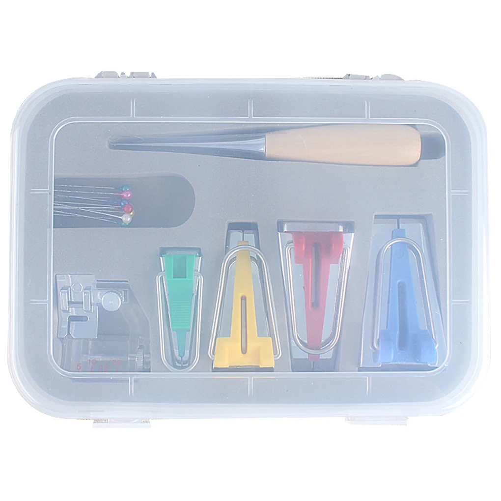 

1/5/16pcs Multifunction Sewing Tool Fabric Bias Tape Maker Set Tool Fabric Sewing Quilting Bias Binding Maker Crafts Sewing Tool