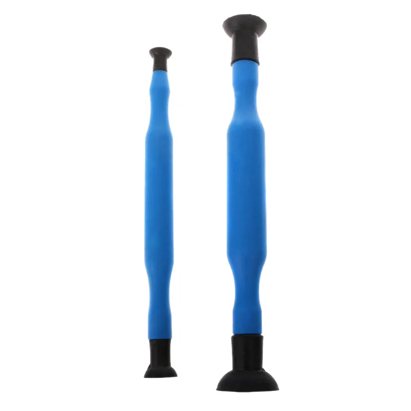 

2Pcs Double-End Valve Grinder Grinding Rod Manual Grinding Tool And Suction Cup Cup Set Auto Repair Tools