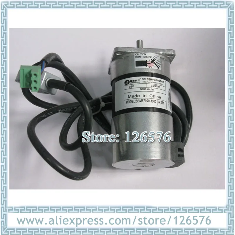 Серводвигатель Leadshine, бесщеточный, 90 Вт, постоянный ток, BLM57090-1000, 36 В постоянного тока, 0,29 Н · м, 3000 об/мин