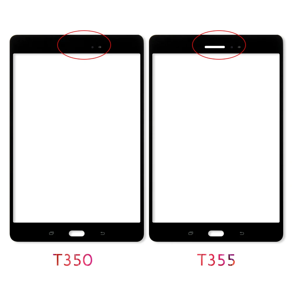 Srjtek Запчасти для Samsung Galaxy Tab A 8 0 T355 T350 SM сенсорный экран с цифрователем сенсорного