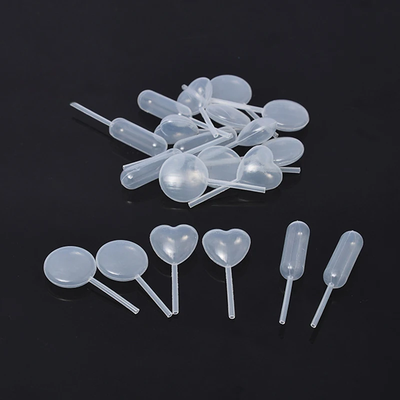 50pcs 4ml Sauce Droppers For Cupcakes Ice Cream Ketchup Pastries Macaron Stuffed Dispenser Mini Squeeze Transfer Pipettes |