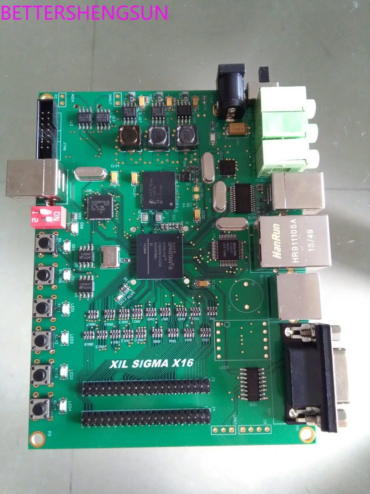 Макетная плата Xilinx FPGA Spartan6 XC6SLX25 DDR2 макетная | Автомобили и мотоциклы