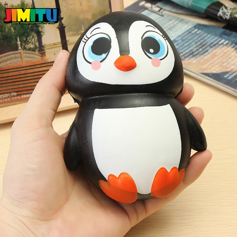 JIMITU 14 см милые сжимаемые Пингвины медленно поднимающиеся Kawaii игрушки антистресс