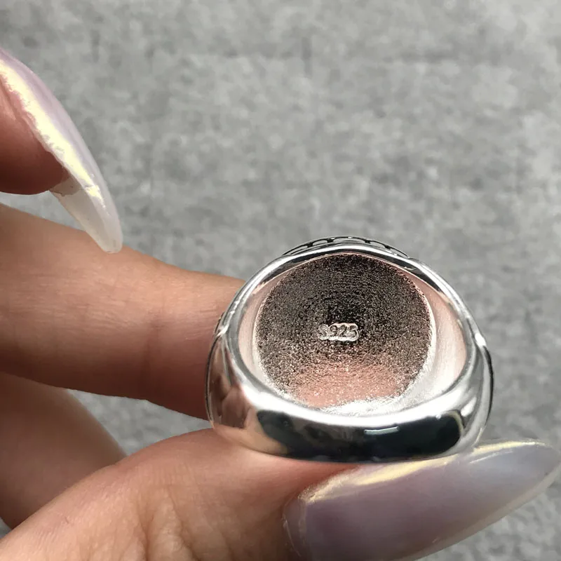 Мужское кольцо GYI Punk готическое с уникальным геометрическим узором вечерние