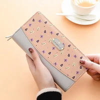 new trends wallets women luxury brand design long wallet zipper purses female short coin purse credit card holder