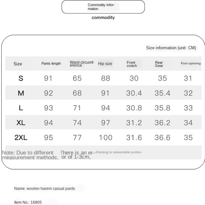 

High Waist Wide Leg Warm Trousers Flared Pants Point Female Women Women's Autumn 2020 Pantalon