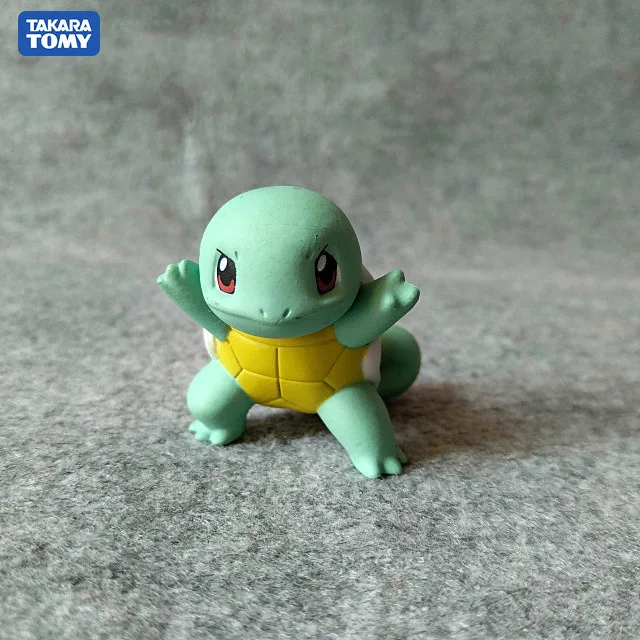 2 5 4 см TAKARA TOMY Pokemon Greninja Charmander Squirtle Bulbasaur pikachu Аниме фигурки Модель игрушки для