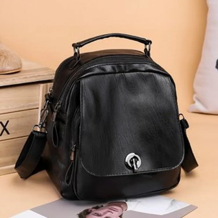 

Bags for Women Multi-Function Large Capacity Vintage Handbags Shoulder Bag Messenger Bag PU Leather Luxury Designer Bolsos Mujer