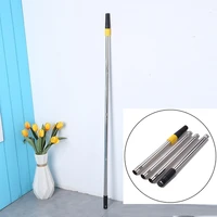 1 2m 4 section paint roller extension pole stainless steel telescopic clean rod chimney dust cleaner extension rod removable