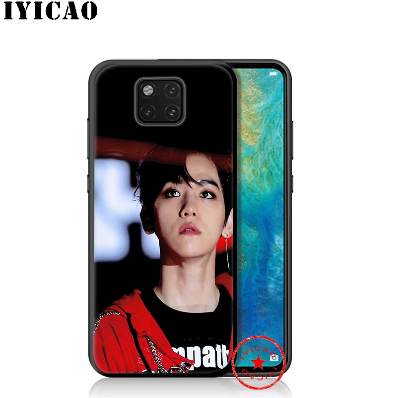 IYICAO EXO baekhyun полосы мягкий чехол для huawei P30 P20 P10 P9 P8 P Smart Z плюс 2019 Lite рro 2018 2017 2016 ТПУ |
