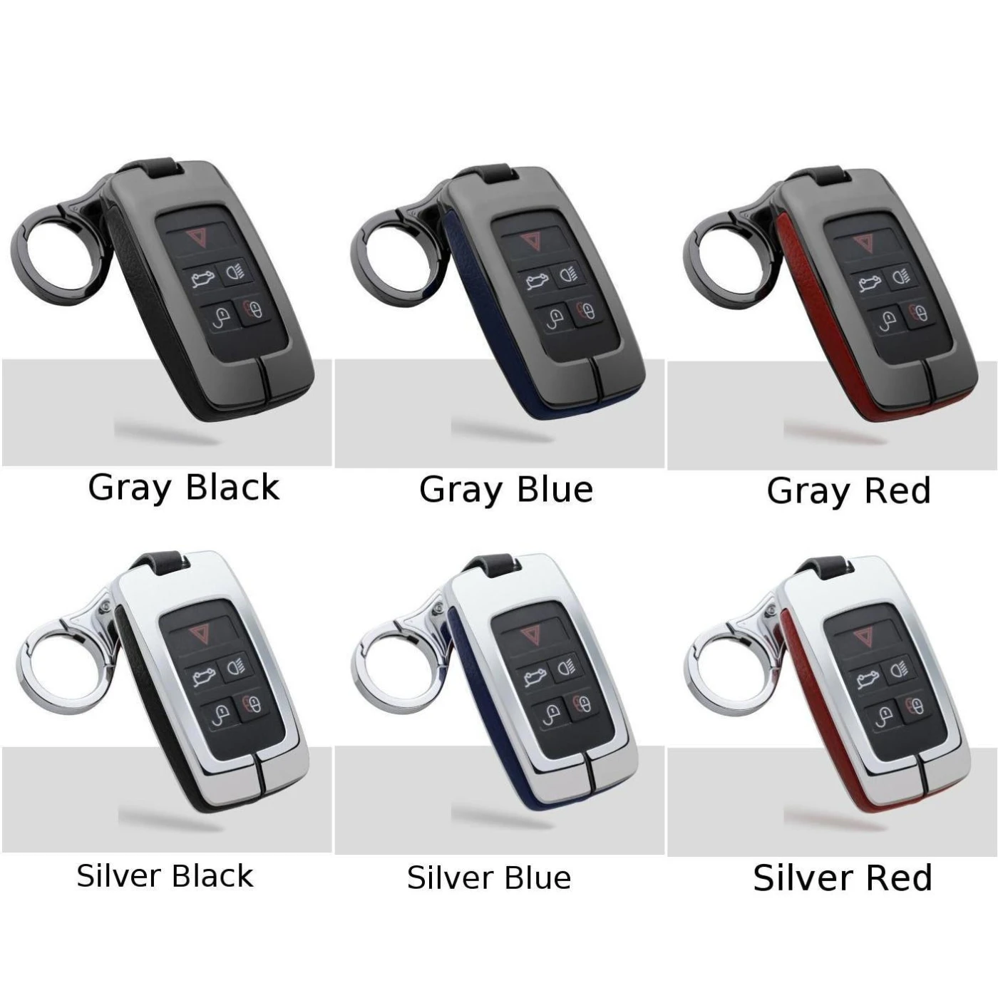 

For Jaguar E-Pace Car Key Case For Land Rover For Range Rover With key chain Zinc Alloy High quality