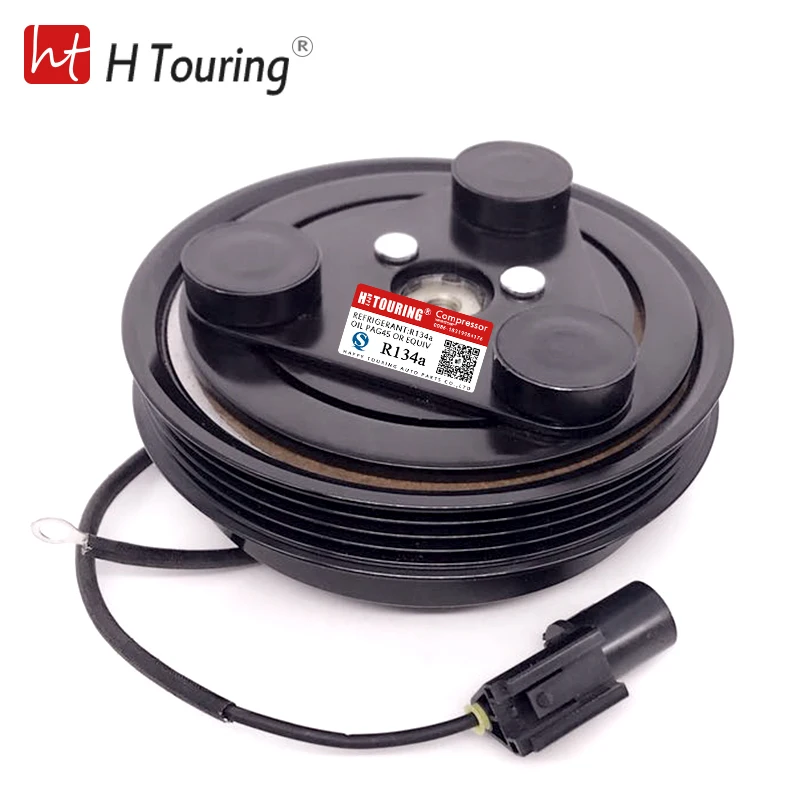 Автомобильная муфта компрессора кондиционера для Hyundai Accent 1998-2002 L4 1.5L HS15 57188 9770122261