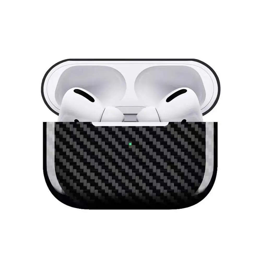 Защитный чехол для наушников HiMISS AirPods Pro корпус из углеродного волокна