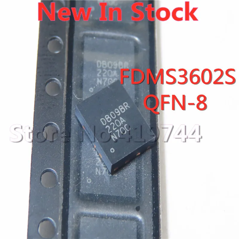 

5PCS/LOT FDMS3602S 22OA N7OC 220A N70C QFN-8 SMD In Stock NEW original IC