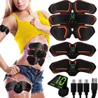 Abs стимулятор мышц живота 10 режимов 20 уровней Ems электростимулятор тонер Фитнес учебного оборудования Шестерни домашний тренажерный зал