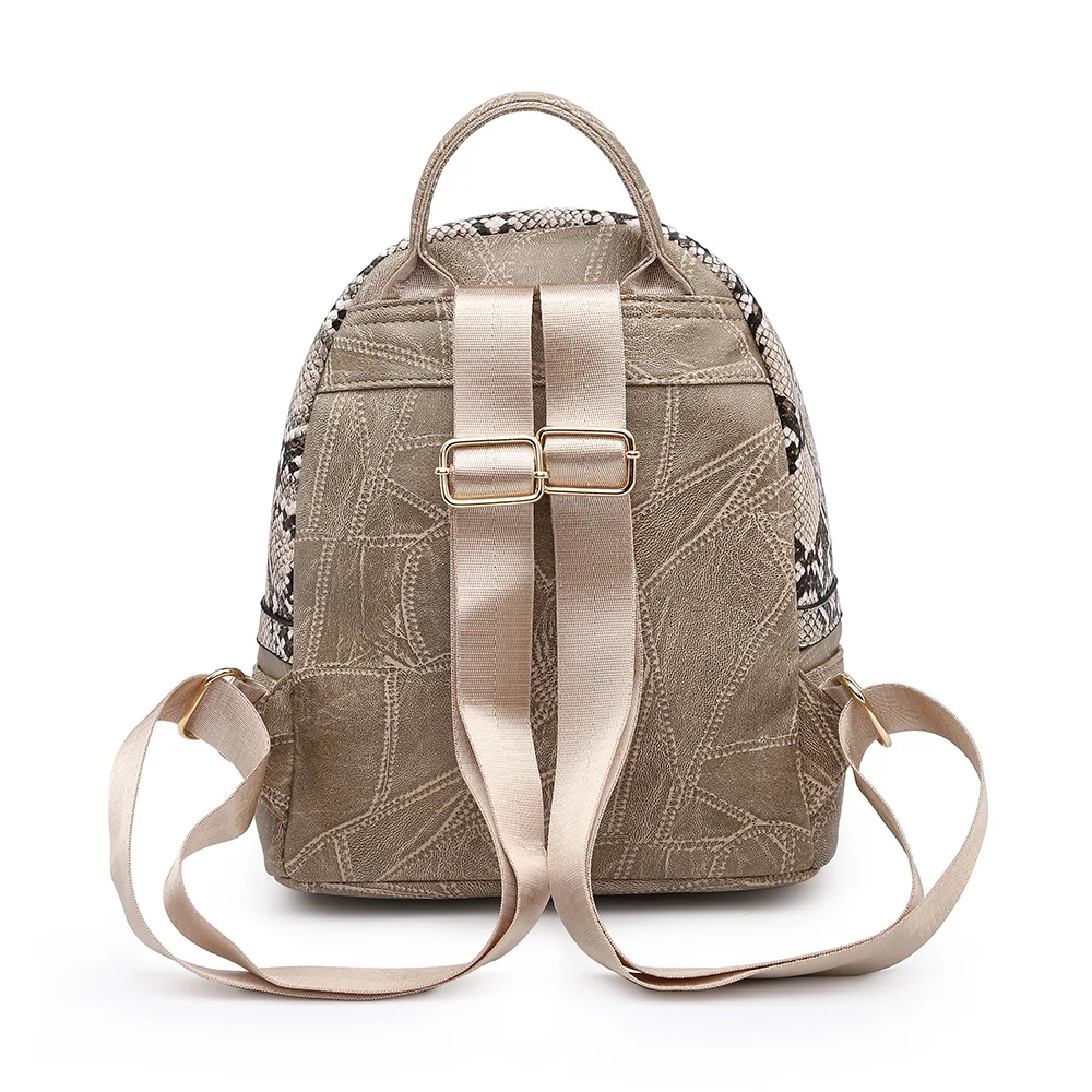 Женский рюкзак на молнии дизайнерские кожаные модные сумки плечо | Багаж и