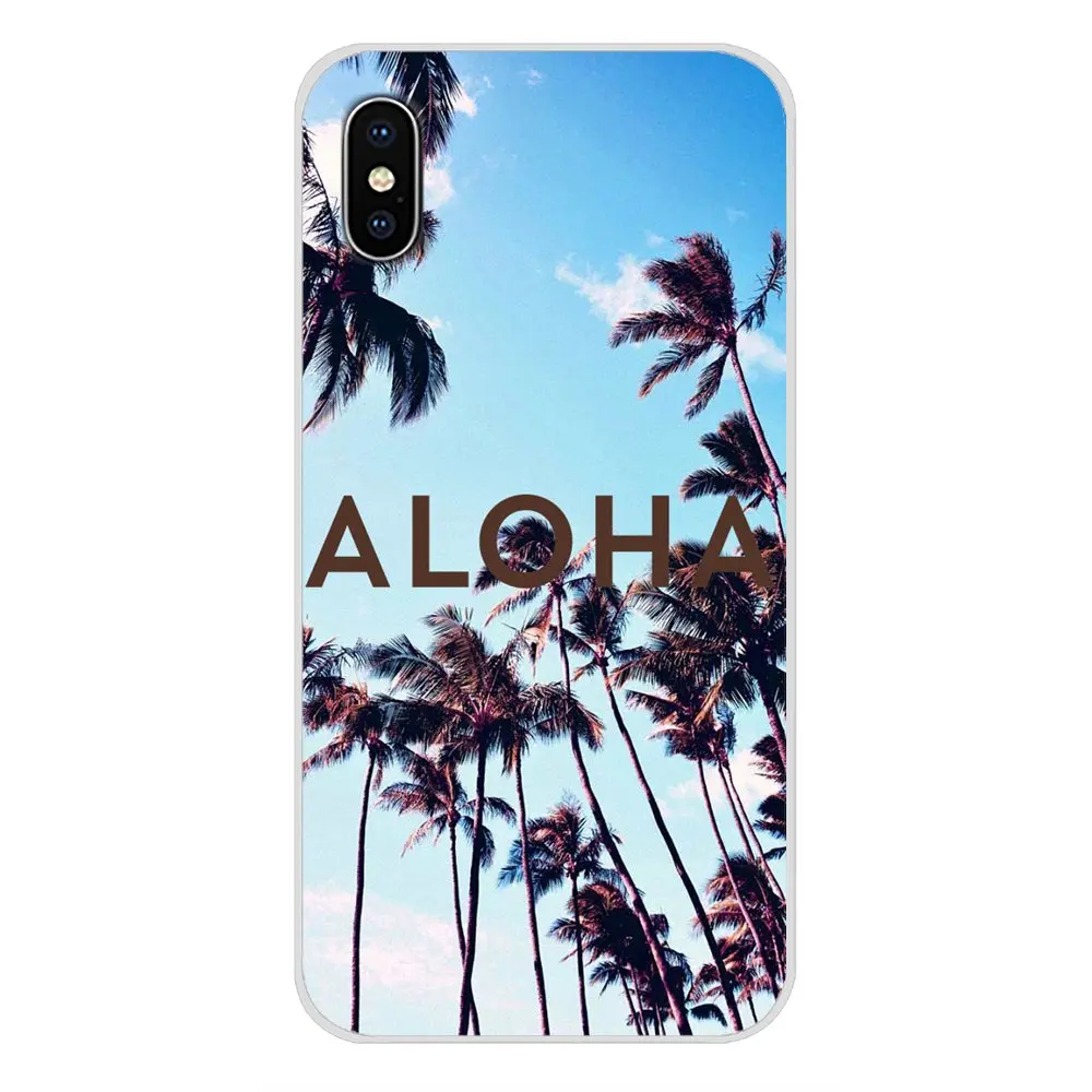 Летние Гавайские aloha аксессуары чехлы для телефонов huawei mate Honor 5X6X7 7A 7C 8 9 10 8C 8X20 30 Lite