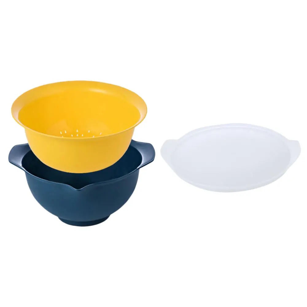 

Practical Home Kitchen Drain Basket Vegetable Fruit Wash Basket (Dark Green)