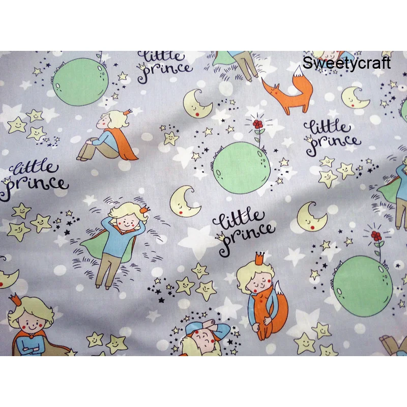 Хлопчатобумажная ткань с принтом маленьких принтов для шитья аксессуары