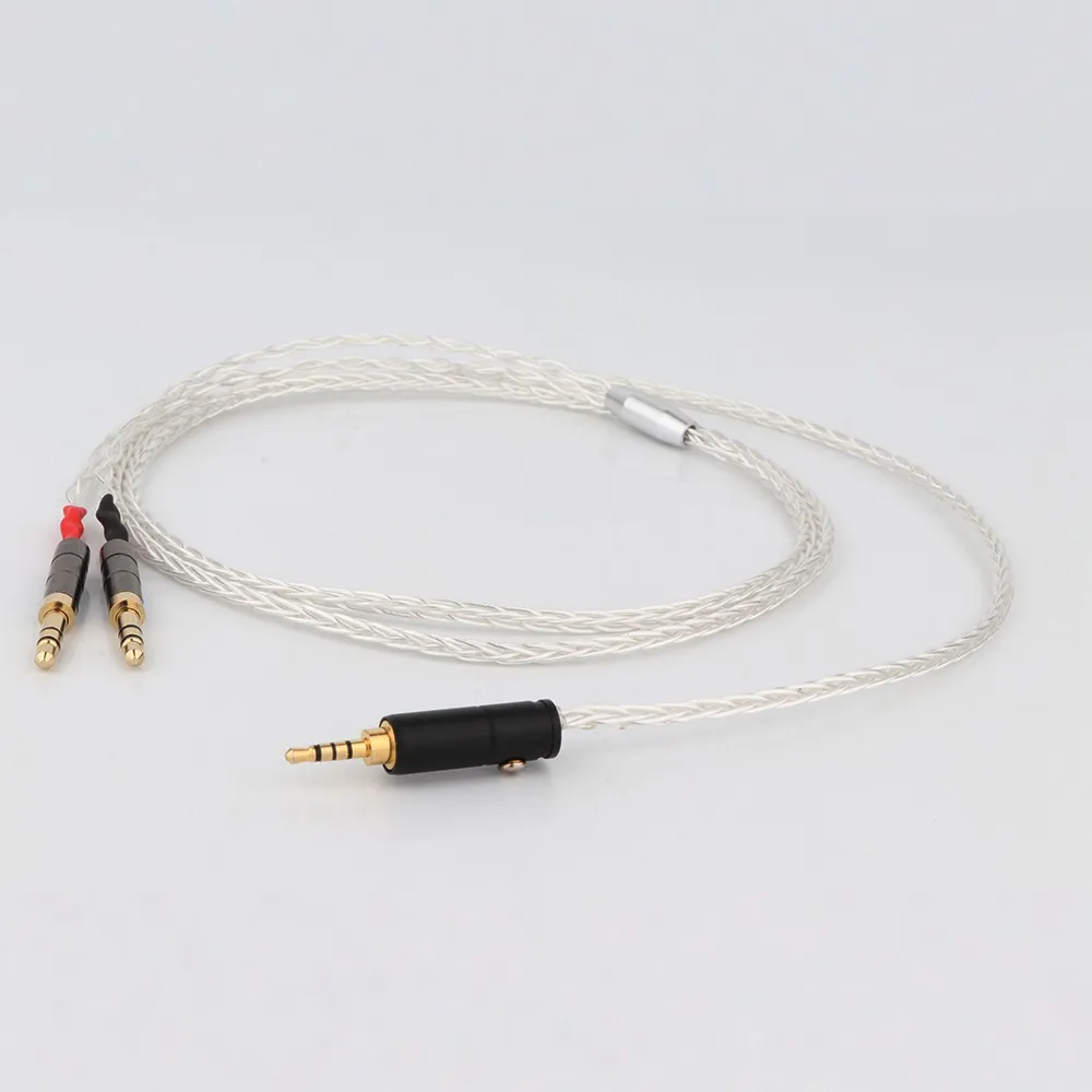 

HIFI 8-ядерный 7N OCC посеребренный Sundara Aventho фокусный elegia t1 t5p D7200 MDR-Z7 2,5/3,5/4,4 мм Кабели для наушников