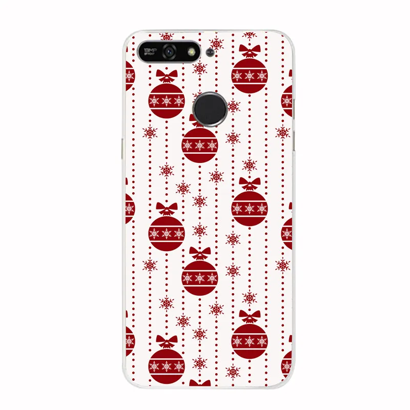Y6 2018 веселый рождественский чехол для huawei Prime силиконовый мягкий телефона Чехлы Y