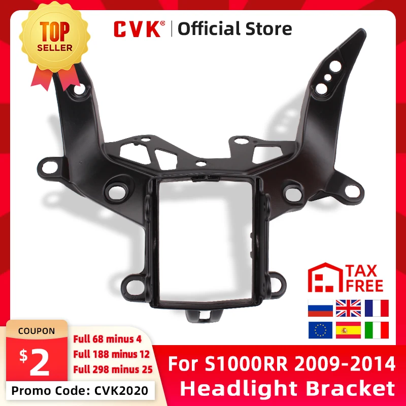CVK Headlight Bracket Motorcycle Upper Stay Fairing for BMW S1000 S1000R s1000rr S 1000 RR 2011 2012 2013 2014 11 12 13 14 Parts