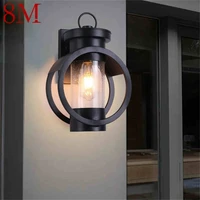 8m outdoor wall light retro sconce lamp waterproof classical home decorative for porch balcony
