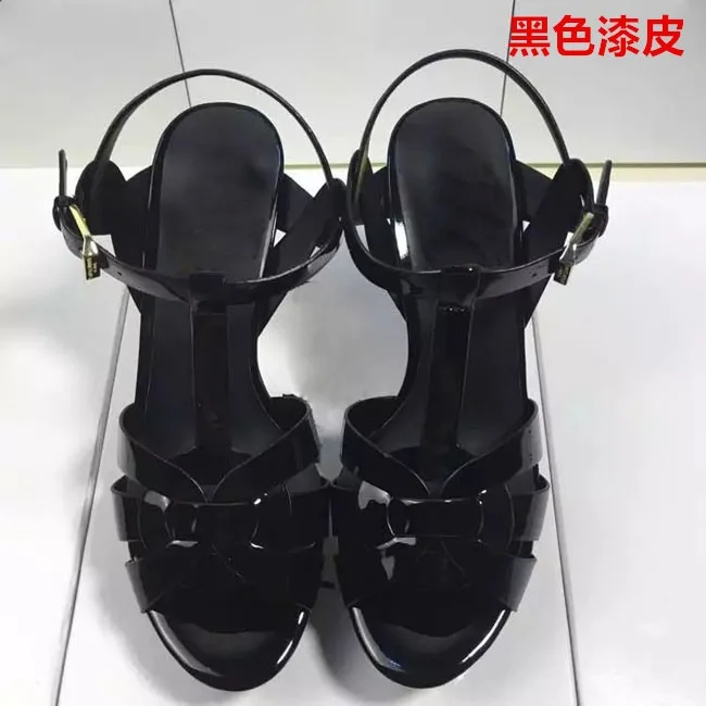 

color high platform thin high heel waterproof platform sandals sexy night club women's shoes wedding shoes high