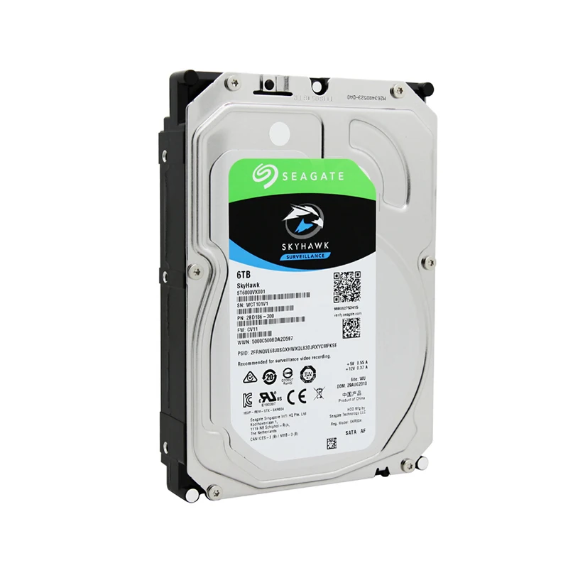 Внутренний жесткий диск Seagate для систем видеонаблюдения 6 ТБ 5400 об/мин SATA 3 5 дюйма