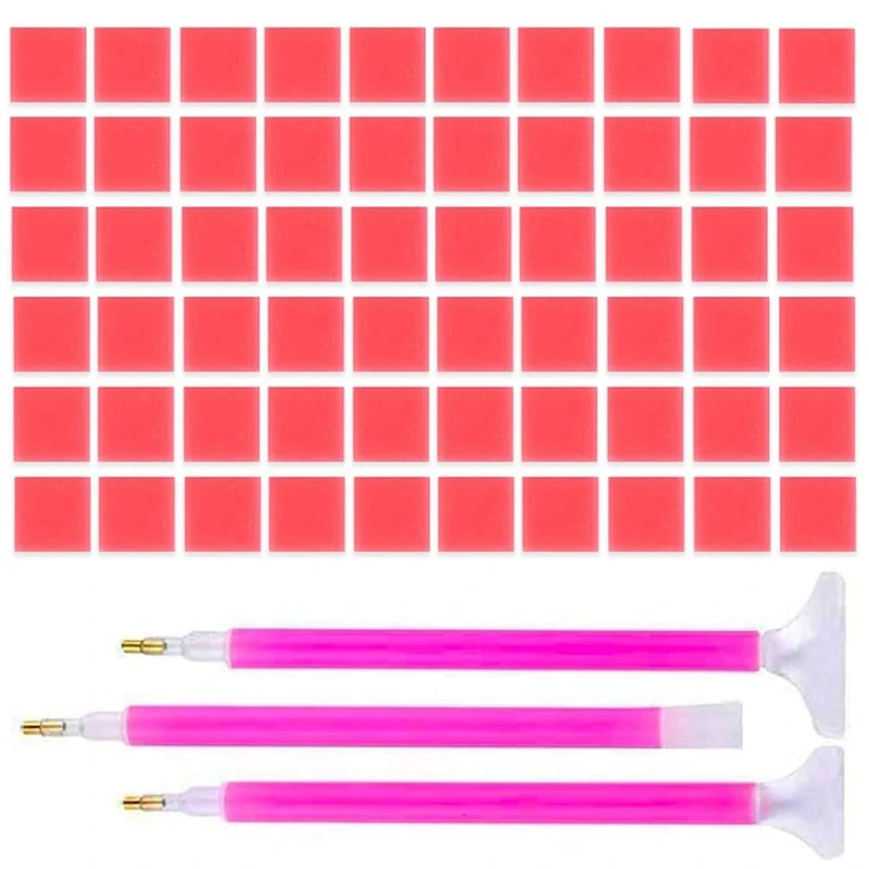 HOT 100Pcs 5D алмазная живопись клеевая глина вышивка крестиком набор для рисования