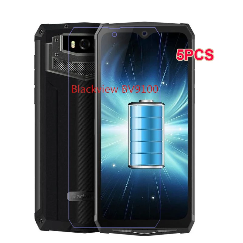 5 шт. закаленное стекло для Blackview BV9100 BV9100Pro Чехол 9H Защитная пленка для телефона для Blackview BV9100 IP68 Защита экрана