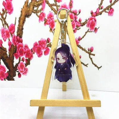 3 Аниме Тянь Гуань Ci Fu брелок Xie Lian Hua Cheng He Xuan акриловый брелок милый мультфильм кулон брелок ювелирные изделия подарок llaveros - Цвет: 3