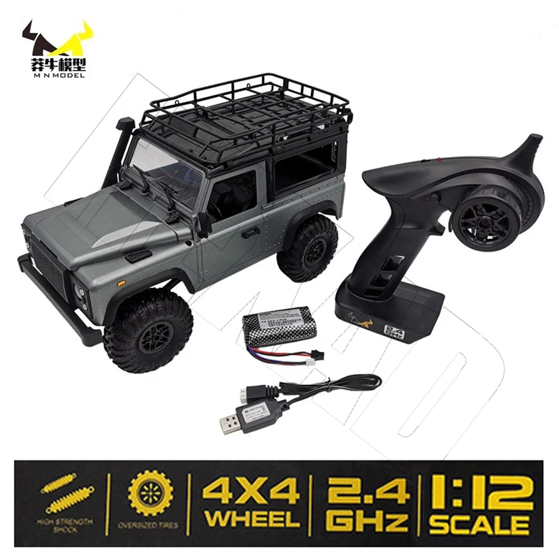 

1/12 MN 99s 4WD Remote Control Car 2.4G Radio Toy Remote Control Car RTR With LED Track Children's Toy Off-Road Vehicle