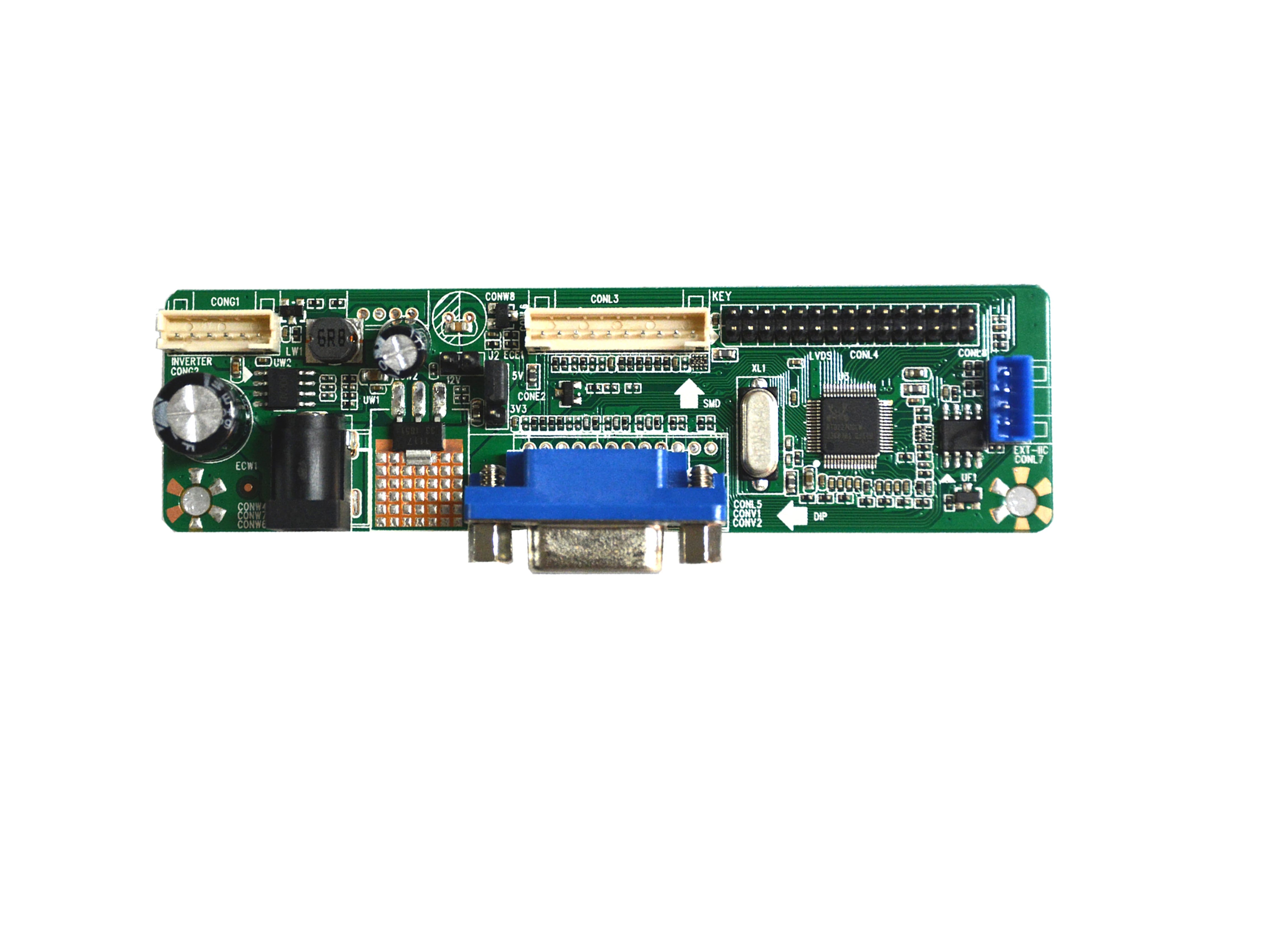 Комплект платы контроллера V.M70A VGA адаптер LVDS ДЛЯ ЖК-экрана 15 6 дюйма B156XW01 с