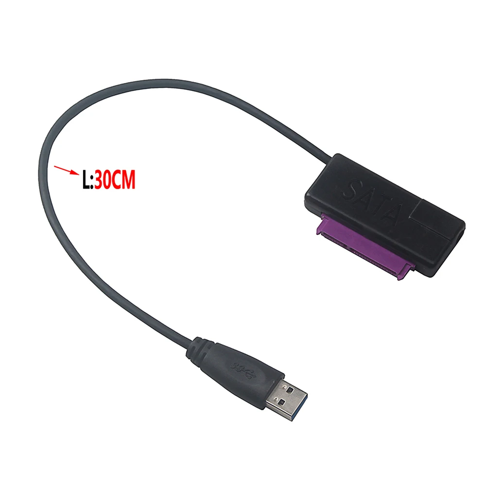Hard Disk Adapter USB3.0 to SATA Cable Converter 2.5 inch(7Pin+15Pin) HDD SSD | Компьютеры и офис