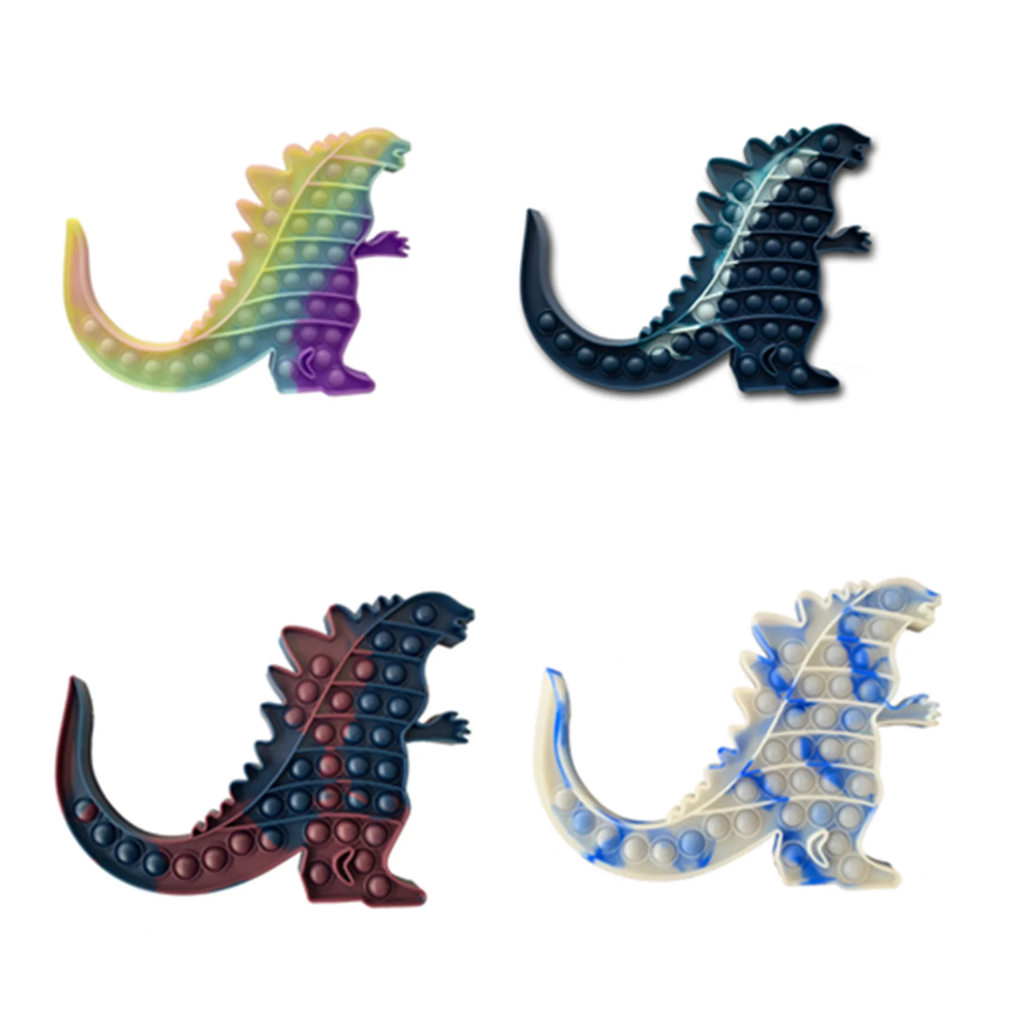 

Игрушка-антистресс для взрослых Noctiluce Godzilla Pop It Push Bubble